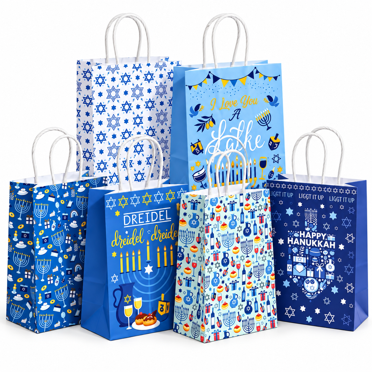 Gift Ready Hanukkah Bag